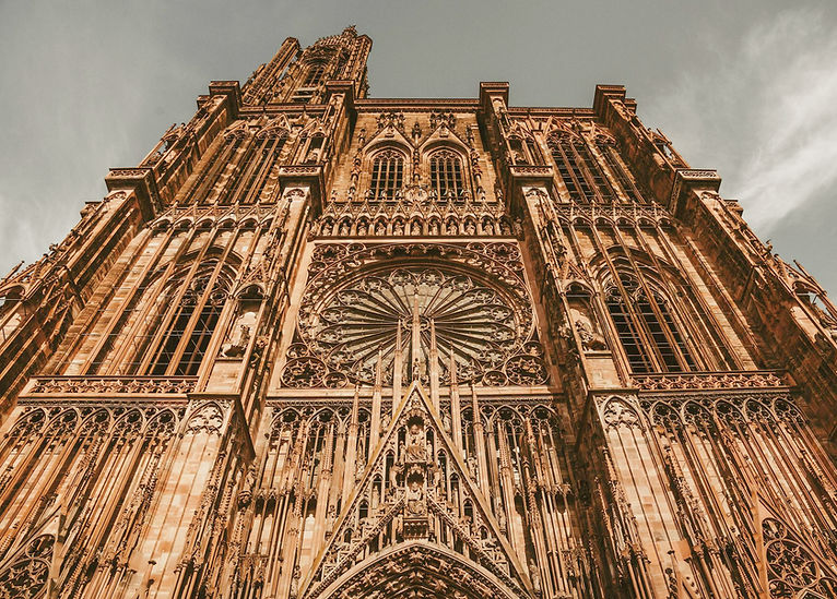 The stunning Gothic Cathedral of Strasbourg