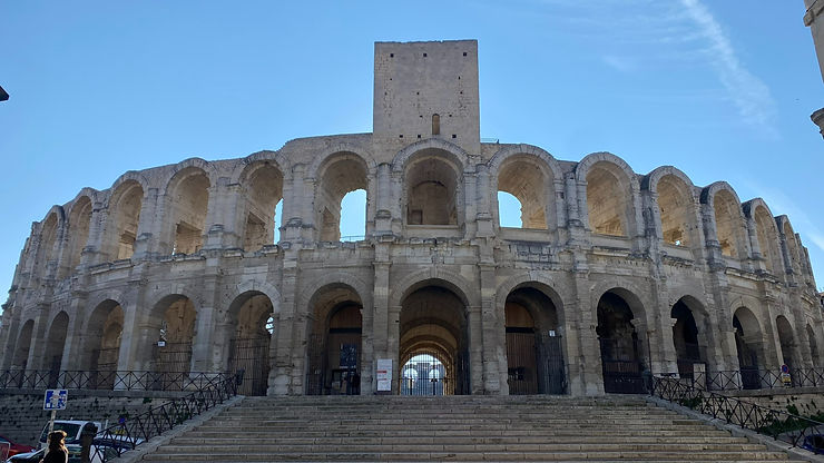The Arles Amphitheatre - built around 90 AD.