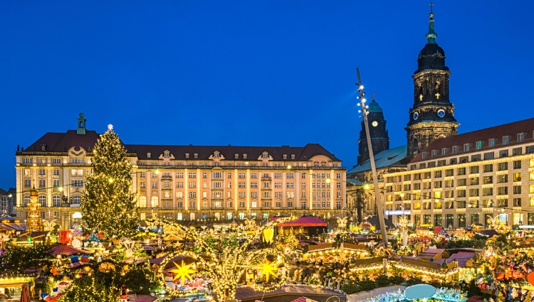 Holiday Cheer Along the Elbe River (port-to-port cruise) – Allemagne Elbe Dresde Noel Et Nouvel An De Mapics