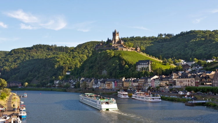 The Rhine and Moselle Rivers – Allemagne Rhin Cochem Bateau Navigation03 Frantisek Zvardon