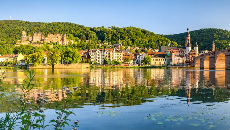 European Treasures: A River Odyssey from the Belgian Canals to the Iron Gates (port-to-port cruise) – Allemagne Rhin Heidelberg Cob Bco Slider Hp 0220 Mapman
