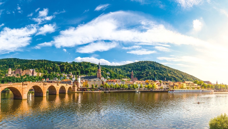 4 Rivers: The Moselle, Sarre, Romantic Rhine, and Neckar Valleys – Allemagne Rhin Neckar Heidelberg Lamiafotografia Shutterstock