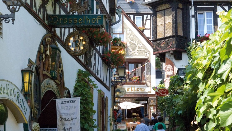 The Rhine & Moselle – Allemagne Rhin Rudesheim02 Croisieurope