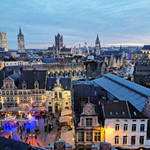 An Enchanting Christmas Getaway between Ghent and Bruges (port-to-port cruise) – Belgique Gand Noel Josramon Adobestock 468386528 Josramon