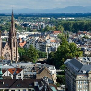 Family Club – The Romantic Rhine Valley and the Rock of Lorelei (port-to-port cruise) – Canaux Alsace Marne Rhin Strasbourg Cathedrale01 Bill Maloney