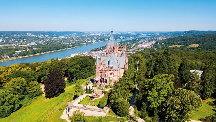 One-of-a-Kind Cruise on the Rhine and Neckar Rivers (port-to-port cruise) – Chateau De Drachenburg Sh1175950000 Saiko3p Shutterstock