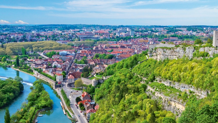 Remarkable Sites and Fine Wines on a Cruise through Burgundy and the Doubs Valley (port-to-port cruise) – France Canal Rhin Rhone Besancon Croisieurope Slider Bdj Shutterstock
