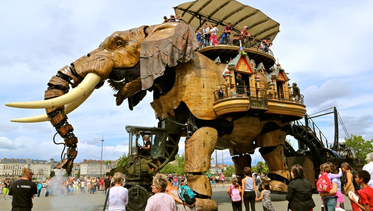 Beautiful Brittany and Royal Opulence in the Loire (port-to-port cruise) – France Loire Loire Nantes Machines De Lile01 Haubtmann