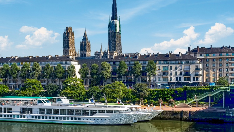 Cruise Festival: French Cuisine and Impressionism on the Seine River – France Seine Rouen Pln Ppes Slider Hp 1119 Es Dimm3d