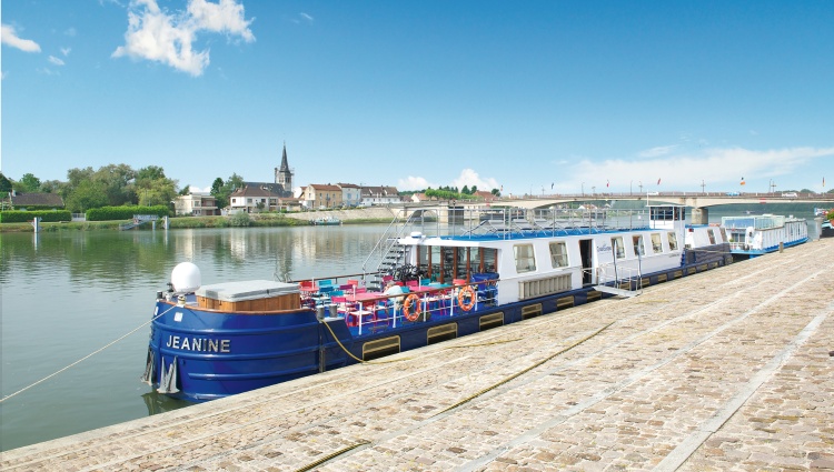 The Petite Saône & The Burgundy Canal (port-to-port cruise) – Peniche Jeanine Profil01 Croisieurope