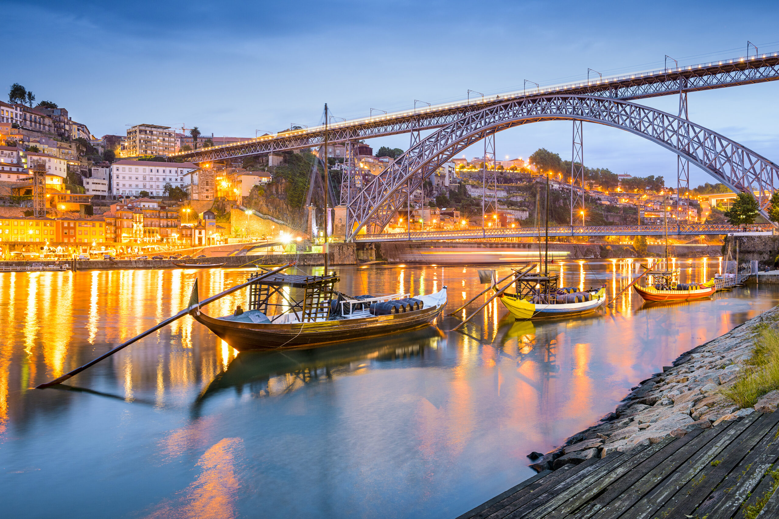 Porto, the Douro valley (Portugal) and Salamanca (Spain) 	(port-to-port cruise)