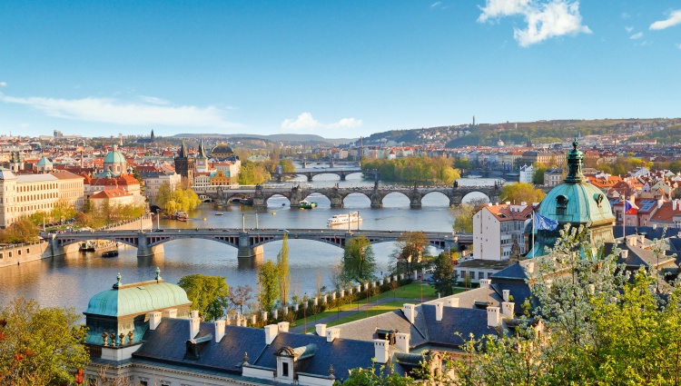 New year’s in Prague (port-to-port cruise) – Prague S Borisov Shutterstock
