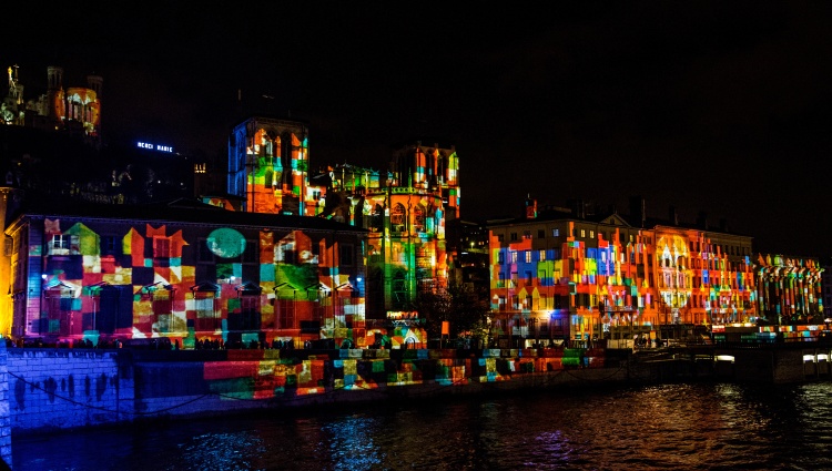 The Festival of Lights in Lyon (port-to-port cruise) – Rhone France Fete Des Lumieres Lyon Nicotrex Icotrex